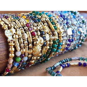 Boho Style <b>Beaded</b> <b>Bracelets</b> Gold and Silver Plated <b>for</b> Retail Promotion in Fashion Accessories - Product Image 2