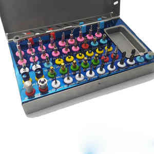 Kit de instrumentos de cirugía de implantes dentales, usados instrumentos quirúrgicos, procedimientos certificados CCC, herramienta de acero inoxidable reutilizable Manual - Product Image 2