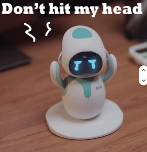 SALES OF Eilik - Cute Plastic <b>Robot</b> Pets with Abundant Emotions, Animations & <b>Mini</b>-Games, Your Perfect Desk Touch Interactive - Product Image 3