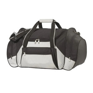 Bolsa de gimnasio con logotipo de cliente al por mayor, bolsa negra impermeable ligera, bolsa personalizada OEM para viaje para adultos, bolsa de tela para gimnasio y Yoga con poliéster 100% - Product Image 3