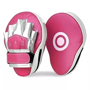 แผ่นฝึกเป้าซ้อมมวยหนังแท้แผ่นฝึกมวยไทย MMA แบบระบายอากาศได้ดีปรับแต่งได้ - Product Image 1