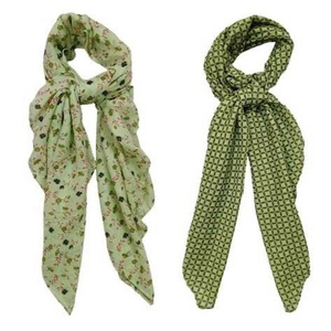 Polyester Cotton <b>Scarf</b> for Women Custom Printed Designer Head Hair Best Soft summer handmade Silk <b>Satin</b> Stylish <b>scarf</b> - Product Image 3