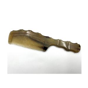 Outil de salon écologique fait à la main de qualité supérieure Peigne en corne confortable Finition polie pour coiffer les cheveux Durable Toilettage - Product Image 6