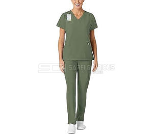 Tenues d'hôpital d'été unisexes de haute qualité, ensembles d'uniformes d'infirmière personnalisés, uniformes d'hôpital à la mode, vente en gros, uniformes de médecins - Product Image 2
