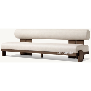 Vente chaude 2025 canapé <span class=keywords><strong>d</strong></span>'<span class=keywords><strong>extérieur</strong></span> en aluminium haut de gamme résistant aux intempéries Patio Lounge avec coussin imperméable pour balcons urbains - Product Image 1