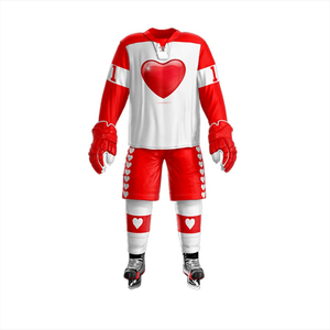 Uniformes profesionales de hockey para equipos hechos con tela transpirable construcción duradera y opciones personalizadas con precio barato - Product Image 6