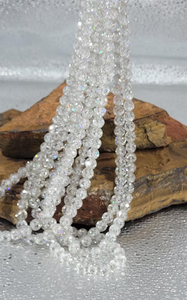 White Moissanite <b>Beads</b> Faceted Moissanite <b>Beads</b> Moissanite Diamond <b>Beads</b> - Product Image 4