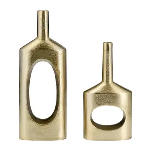 Premium Quality Modern Design Metal <b>Floor</b> <b>Vase</b> Best Quality Aluminium Flower <b>Vase</b> for Home Decorative Luxury Home Gani Craft - Product Image 2