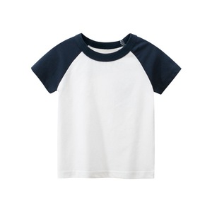 T-shirts décontractés pour garçons en coton 100% de haute qualité, à séchage rapide, col rond, manches courtes, couleur unie, imprimés, fabriqués au Bangladesh. - Product Image 5