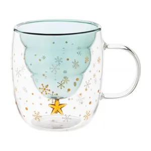 Vaisselle en verre personnalisée Honkapuu pour Noël, tasse de Noël personnalisable, merchandising - Product Image 4