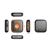 Super Mini V303 Traceur GPS 4G avec capteur de chute, bouton SOS, surveillance en temps réel, étanche IP67, batterie rechargeable, compatible Android