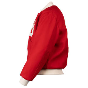 Vestes de baseball à capuche pour hommes, patchs de broderie avec logo personnalisé, support en tissu satin de laine, streetwear d'hiver, patchs chenille jahcket - Product Image 4