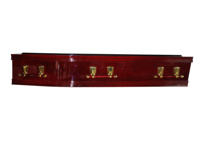 Precio barato MDF Satén desnudo Forro Ataúd Paquete MDF Ataúd y ataúd para adultos Madera contrachapada Tablero Ataúd de fibra de madera MDF Casket2025