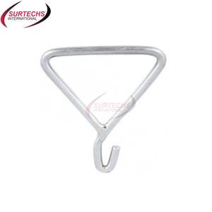 Poignée de chaîne OB de Moore en acier inoxydable de haute qualité avec poignée en plastique Base équine de bétail vétérinaire d'instruments chirurgicaux - Product Image 2