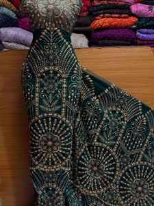 AWAIS HOUSE Ropa Africana Kanga Ecológica Ligera de Talla Grande con Bordado de Encaje en Tela de Poliéster para Ocasiones Especiales para Mujer - Product Image 2