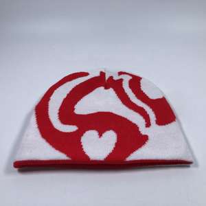 Wholesale Price New Design High Quality Breathable Waterproof <b>Fleece</b> Fabric Cotton Quick Dry Knitted Winter <b>Beanie</b> 3D Embroidery - Product Image 6