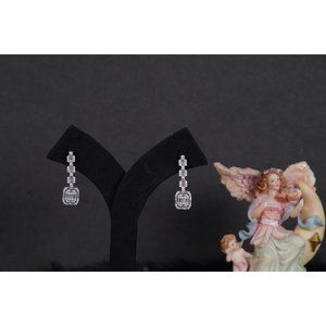 SILVERINGS Boucles d'oreilles pendantes Carrie en argent sterling 925, accessoire élégant et tendance - Product Image 2