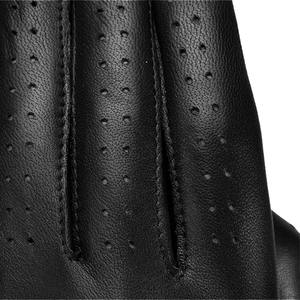 ถุงมือกอล์ฟหนัง Cabretta ปรับแต่งได้ทุกสีดำพร้อมสายรัดยางถุงมือกันลื่น - Product Image 6