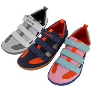 Sandalias Infantiles Casuales al <span class=keywords><strong>por</strong></span> Mayor, Transpirables, de Lona, con Cierre de Velcro, Fáciles de Poner y Quitar, con Puntera Abierta, para <span class=keywords><strong>el</strong></span> Crecimiento Natural del Pie - Product Image 1