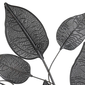 Nouvelle feuille maison bronze décoration murale intérieur extérieur décoration tenture hôtel restaurant maison salon chambre art décoratif - Product Image 3