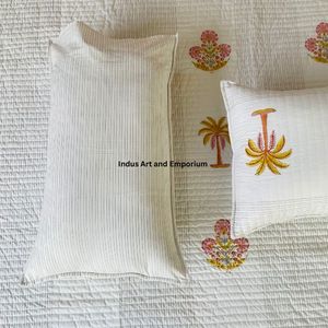 Wholesale Eco-Friendly Knitted Hand Block Printed 100% Cotton <b>Quilted</b> Bedspreads & Bedcover - Product Image 3