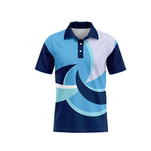 เสื้อโปโลผู้ชายน้ำหนักเบาสำหรับวิ่งกีฬาแห้งเร็วแขนสั้นคอปกเข้ารูป - Product Image 1