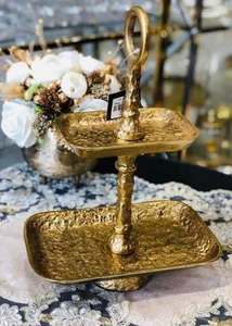 Wholesale Luxury <b>Decorative</b> Cake Stand for Home Hotel Restaurant Birthday Party <b>Engagement</b> Valentine's Day Celebration - Product Image 2
