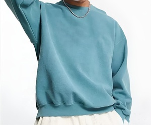 DEC Oem Sweats à capuche pour hommes personnalisés Sweats à capuche en éponge française de haute qualité avec logo imprimé Sweat-shirt à col rond pour hommes - Product Image 1