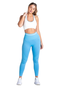 Custom Design High Waist Scrunch Butt Compression Seamless Training <b>Leggings</b> for Adults Breathable Skinny Workout Summer - Product Image 4