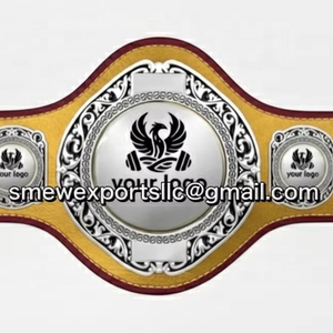 เข็มขัดแชมป์โลกเฮฟวี่เวท เข็มขัดแชมป์ที่ดีที่สุด เข็มขัดยูเอฟซี หนังแท้ เข็มขัดแชมป์แบบสั่งทำ - Product Image 2