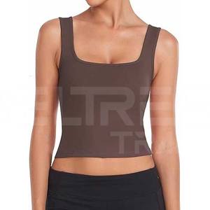 Tops de Yoga Premium para mujer 2025, transpirables, de secado rápido, de alta calidad, diseño barato al por mayor - Product Image 5