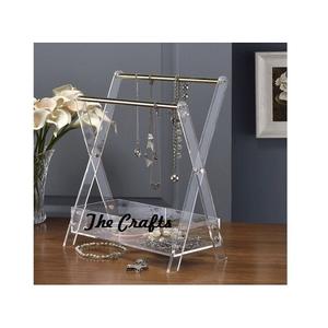 Support de bijoux en acrylique transparent avec support d'anneaux de collier de boucle d'oreille pour le stockage de bijoux aux prix de gros - Product Image 6