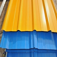 Tôle ondulée pour toiture en acier rouleaux d'acier ondulé Tuiles en acier de couleur étanche pour les toits