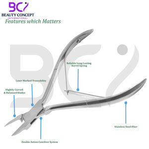 กรรไกรตัดเล็บเท้าเครื่องมือด้านโค้งแหลม13ซม. คีมตัดเล็บเท้าหนาเล็บ podiatry - Product Image 6