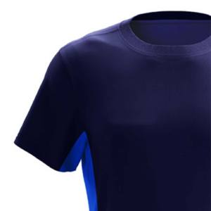 Hombres 50% Algodón 50% poliéster Crew Fitness Plain camiseta en blanco al por mayor logotipo personalizado al por mayor camiseta de alta calidad para hombres - Product Image 2