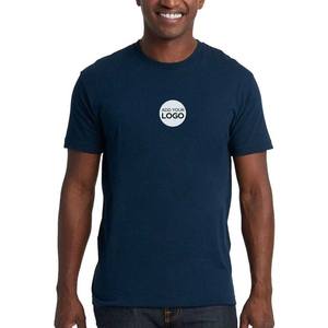 T-shirts personnalisés en polyester/coton, coupe ajustée, manches courtes, haute qualité - Product Image 1