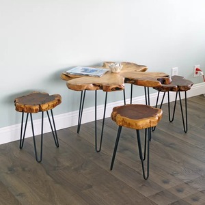 Modern Luxury Round Marble Coffee <b>Table</b> Set Simple Tea Center Furniture for Home Use for Small Apartments - Product Image 2