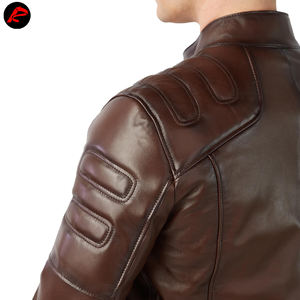 Vêtements de sport de style supérieur pour hommes, veste en cuir de moto confortable pour l'hiver, vêtements d'hiver à la mode - Product Image 6