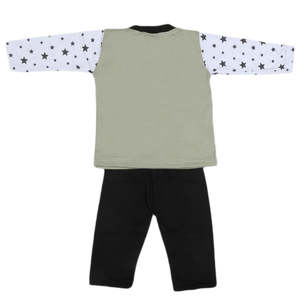Traje de 2 Piezas de Manga Larga para Niños - Verde - Product Image 6
