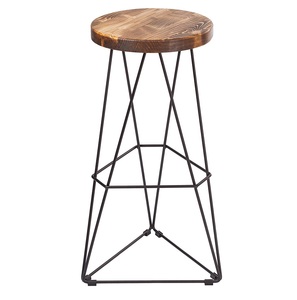 Fancy kitchen <b>bar</b> <b>stool</b> metal brown coffee table wholesale for office home restaurant living room garden decoration hot selling - Product Image 1