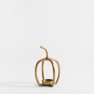 Porte-bougie en métal de style industriel pour une présentation au look moderne et robuste avec une ambiance lumineuse et chaleureuse - Product Image 6