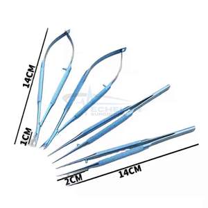 Health Bay Instruments 12.5cm Ensemble d'instruments ophtalmiques manuels Instruments chirurgicaux de base autoclavables en acier inoxydable de classe I - Product Image 2