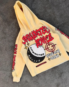 เสื้อฮู้ดผู้ชายแฟชั่นใหม่ล่าสุด ทรงแฟลร์ 400 GSM สำหรับฤดูหนาว น้ำหนักเบา ระบายอากาศได้ดี แห้งเร็ว พิมพ์ลายพัฟฟ์ ปักลาย ขนฟลีซ - Product Image 5