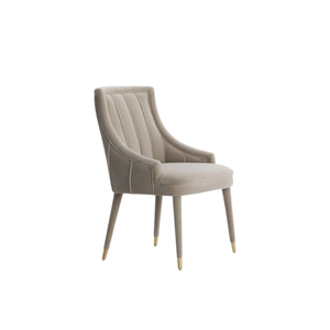 Couverture en tissu rembourré pieds en bois pour hôtel restaurant meubles de chaise de salle à manger en bois - Product Image 3