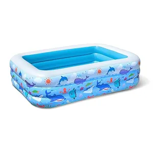 حمام سباحة للأطفال عالي الجودة-حمام سباحة كبير قابل للنقل بلاستيكي للأطفال في الهواء الطلق