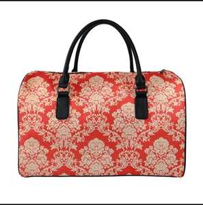 Bolsa de lona grande de charol personalizada, bolsa de lona de cuero negro para hombres, bolsa de lona de viaje grande para mujeres - Product Image 4