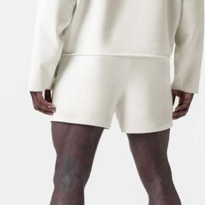 Pantalones cortos con cordón cómodos para hombres-Ropa casual con cintura elástica y diseño elegante - Product Image 5