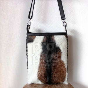 Bolso de Mujer de Cuero Vacuno Genuino, Gran Capacidad, Estilo de Cuero Vacuno, Bolsos Personalizados con Cremallera para Mujer - Product Image 1