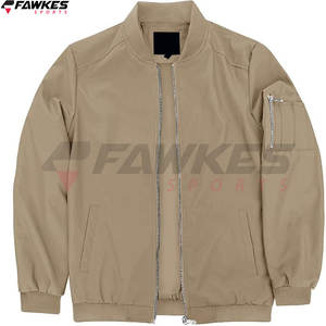 Chaquetas de bombardero de calidad única Chaquetas impermeables con cremallera Ropa informal para hombres Chaquetas de bombardero de diseño de alta calidad para hombres - Product Image 6