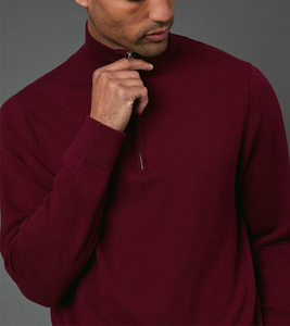 New Arrival Cotton Fleece Lined <b>Men</b> <b>Thermal</b> Sweatshirt Half Zipper Collar Decoration Sustainable Anti Pilling Quick Dry <b>Shirt</b> - Product Image 3